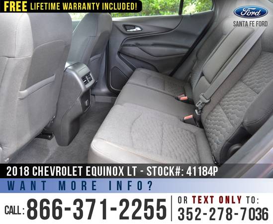 2018 Chevrolet Equinox LT Onstar, SiriusXM, Backup Camera for sale in Alachua, AL – photo 16