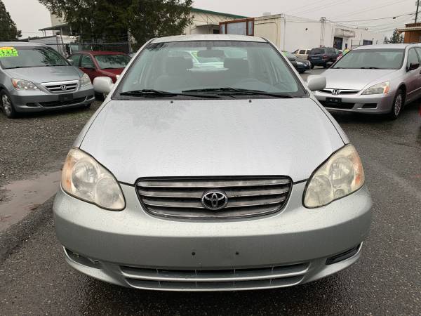 2003 Toyota Corolla CE 1 8L Automatic! Fuel Efficient! We for sale in Lynnwood, WA – photo 5