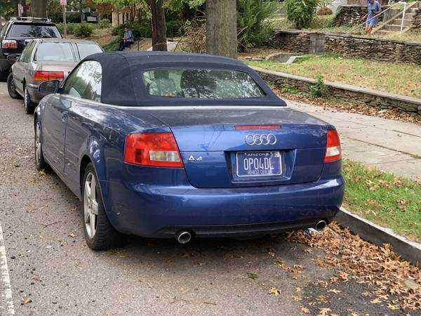 2003 AUDI A4 2D CONVERTIBLE for sale in Wash.DC, District Of Columbia – photo 4