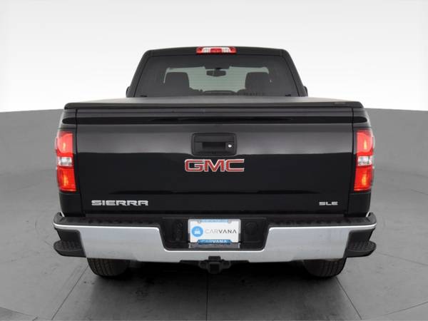 2018 GMC Sierra 1500 Double Cab SLE Pickup 4D 6 1/2 ft pickup Black... for sale in Green Bay, WI – photo 9