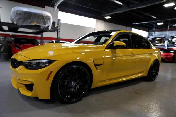 2018 BMW M3 Competition Package Individual Color Speed Yellow for sale in STATEN ISLAND, NY – photo 12