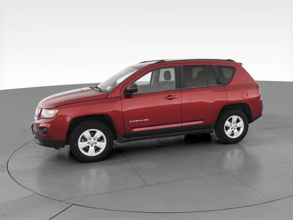 2014 Jeep Compass Sport SUV 4D suv Burgundy - FINANCE ONLINE - cars... for sale in NEWARK, NY – photo 4