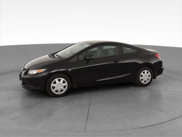 2013 Honda Civic LX Coupe 2D coupe Black - FINANCE ONLINE - cars &... for sale in Alexandria, MD – photo 4