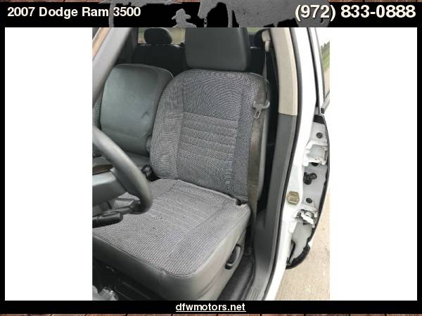 2007 Dodge Ram 3500 ST 2WD Quad Cab 140.5" SRW for sale in Lewisville, TX – photo 15