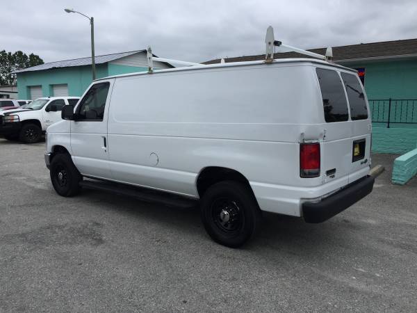 HURRY! SAVE! 2014 FORD E250 CARGO VAN W LADDER RACK, ONLY 93K MILES! for sale in Wilmington, NC – photo 2