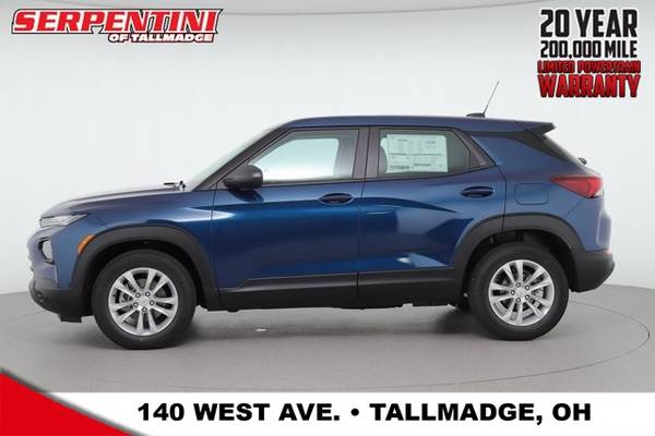 2021 Chevy Chevrolet TrailBlazer LS suv Pacific Blue Metallic - cars... for sale in Tallmadge, OH – photo 8