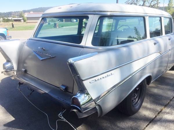57 Chevy Station Wagon Project for sale in Greenacres, WA – photo 4