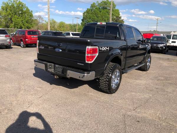 Ford F-150 4x4 Lariat Lifted Crew Cab V8 Pickup Truck Chrome Wheels for sale in Hickory, NC – photo 6