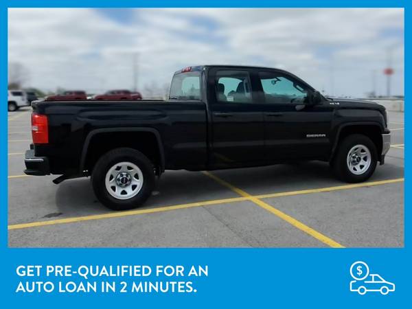 2017 GMC Sierra 1500 Double Cab Pickup 4D 6 1/2 ft pickup Black for sale in Chatham, IL – photo 9