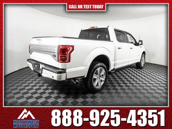 2016 Ford F-150 Platinum 4x4 - - by dealer - vehicle for sale in Boise, UT – photo 5