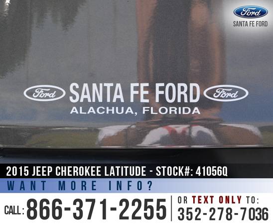 2015 JEEP CHEROKEE LATITUDE Cruise - Touchscreen - Remote for sale in Alachua, FL – photo 10