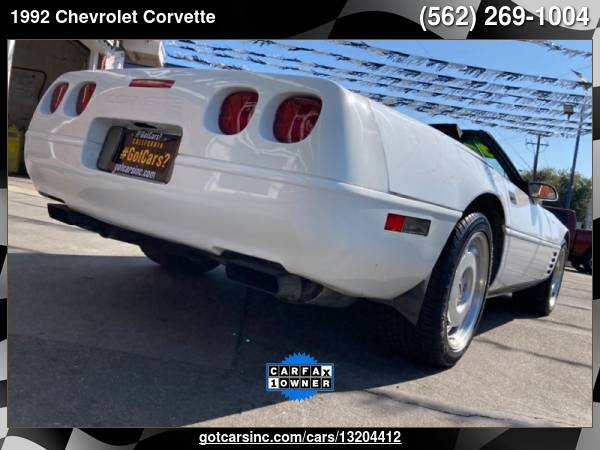 1992 Chevrolet Corvette 2dr Convertible - cars & trucks - by dealer... for sale in Bellflower, CA – photo 12