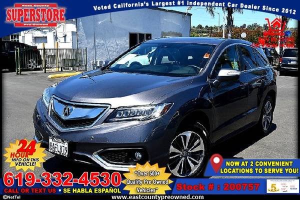 2018 ACURA RDX ADVANCE PACKAGE SUV-EZ FINANCING-LOW DOWN! - cars &... for sale in El Cajon, CA – photo 6