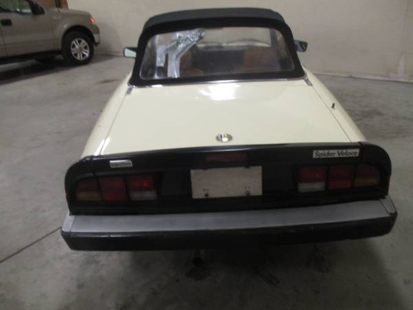 1987 ALFA ROMEO VELOCE SPIDER AW3654 - cars & trucks - by dealer -... for sale in Parker, CO – photo 6
