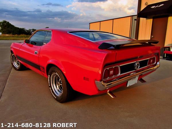 1973 Mustang Mach 1 Ram Air 351C Auto Rotisserie Restoration VIDEO for sale in Plano, TX – photo 2