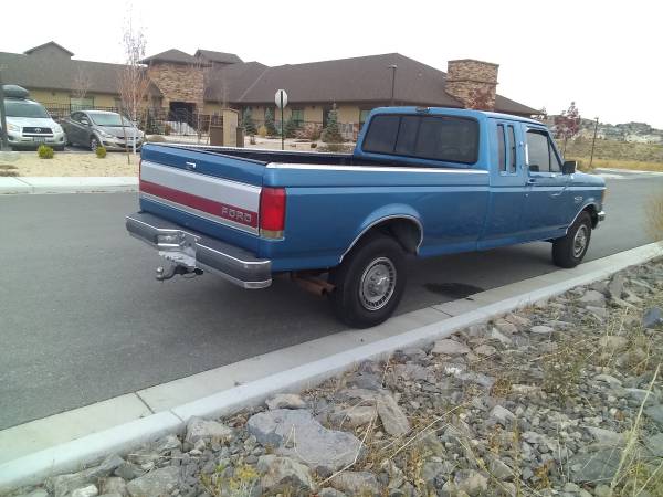 1990 Ford F250 xlt lariat camper special for sale in Reno, NV – photo 3