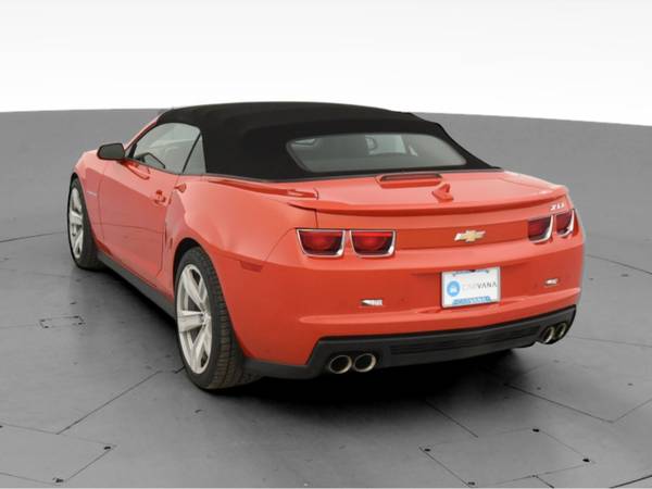 2013 Chevy Chevrolet Camaro ZL1 Convertible 2D Convertible Orange -... for sale in Raleigh, NC – photo 8