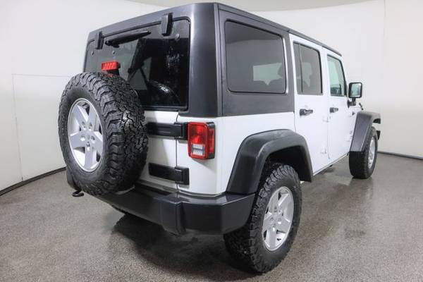 2018 Jeep Wrangler JK Unlimited, Bright White Clearcoat - cars & for sale in Wall, NJ – photo 5