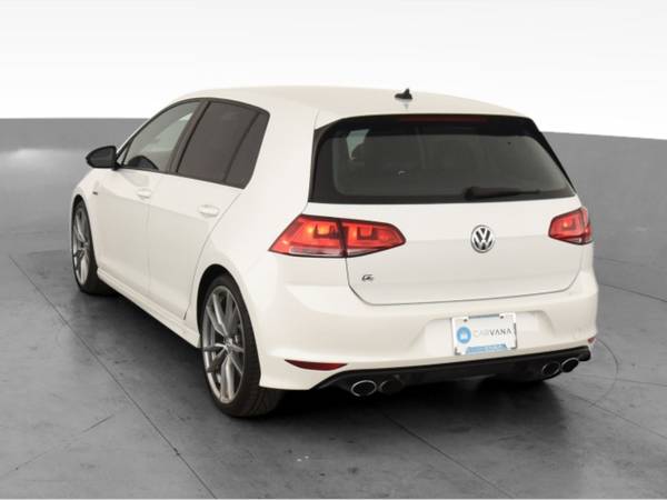 2017 VW Volkswagen Golf R Hatchback Sedan 4D sedan White - FINANCE -... for sale in Atlanta, CA – photo 8