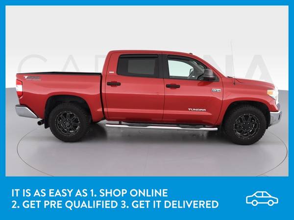 2014 Toyota Tundra CrewMax SR5 Pickup 4D 5 1/2 ft pickup Red for sale in utica, NY – photo 10