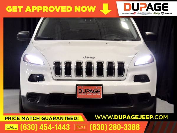 196/mo - 2017 Jeep Cherokee Sport - - by dealer for sale in Glendale Heights, IL – photo 10