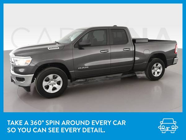 2020 Ram 1500 Quad Cab Lone Star Pickup 4D 6 1/3 ft pickup Gray for sale in Yuba City, CA – photo 3