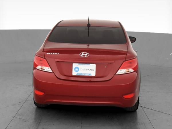 2017 Hyundai Accent Value Edition Sedan 4D sedan Red - FINANCE... for sale in Washington, District Of Columbia – photo 9