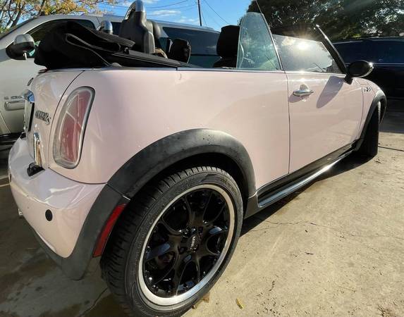 2005 Soft Pink Mini Cooper S Convertible-New Brakes,Struts,Tires -... for sale in Kerrville, TX – photo 9