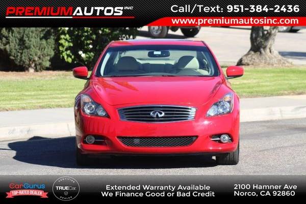 2012 INFINITI G37 Coupe Journey LOW MILES! CLEAN TITLE - cars &... for sale in Norco, CA – photo 8