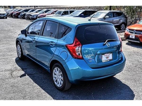 2015 Nissan Versa Note hatchback Blue for sale in El Paso, TX – photo 3