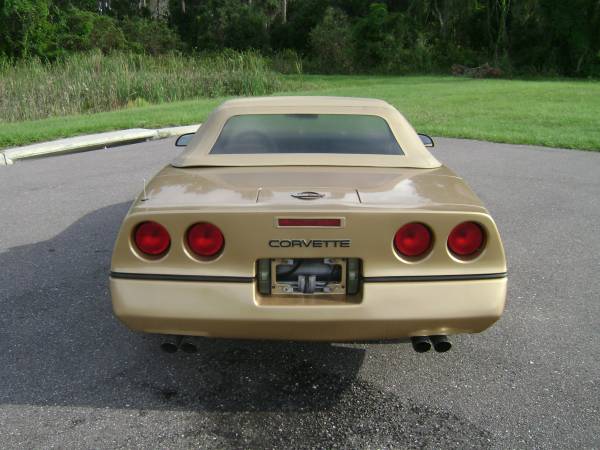 1987 ANTIQUE CORVETTE GOLD CLASSIC CONVERTIBLE, ONLY 39,000 MILES, -... for sale in Odessa, FL – photo 6