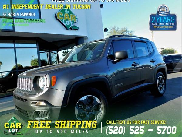 383/mo - 2018 Jeep Renegade Sport - - by dealer for sale in Tucson, AZ – photo 5