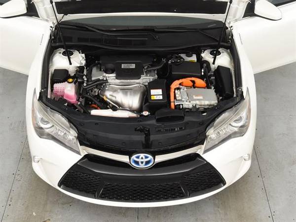 2017 Toyota Camry Hybrid SE Sedan 4D sedan White - FINANCE ONLINE for sale in Atlanta, CA – photo 4