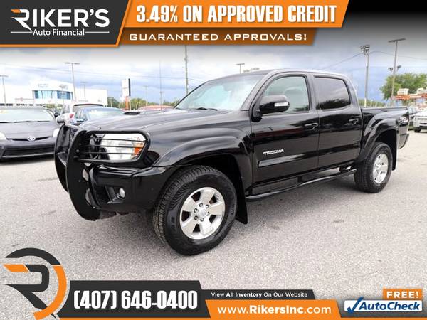 $219/mo - 2013 Toyota Tacoma PreRunner V6 Crew Cab - 100 Approved! -... for sale in Kissimmee, FL – photo 3