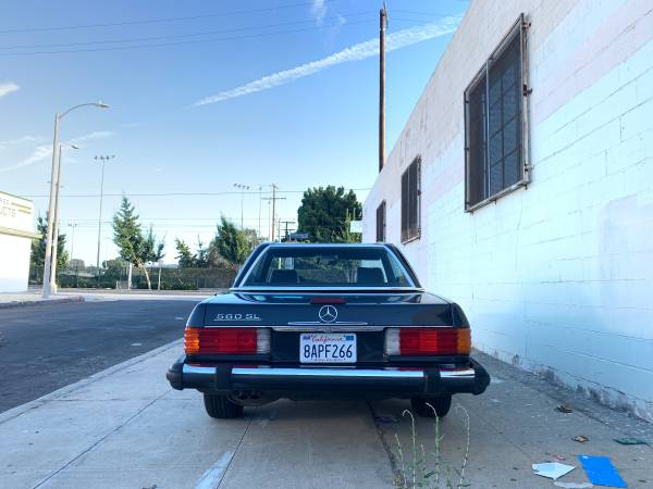 1987 Mercedes-Benz 560SL [Hardtop Convertible] for sale in Los Angeles, CA – photo 5