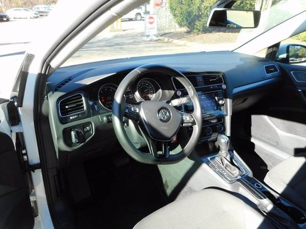 2019 VW Volkswagen Golf SportWagen S hatchback White - cars & trucks... for sale in Raleigh, NC – photo 8