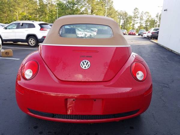 2008 Volkswagen New Beetle Convertible Red Great Deal AVAILABLE for sale in Myrtle Beach, SC – photo 8