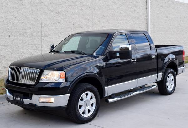 Black Lincoln Mark LT Truck - V8 4x4 - Crew Cab - Leather - Moonroof... for sale in Raleigh, NC – photo 6