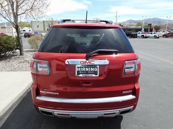 2014 GMC Acadia Denali suv Crystal Red Tintcoat - - by for sale in Pocatello, ID – photo 24