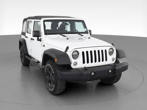 2017 Jeep Wrangler Unlimited Sport SUV 4D suv White - FINANCE ONLINE... for sale in Collinsville, CT – photo 16