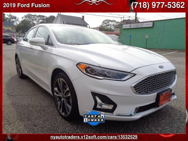2019 Ford Fusion Titanium FWD - cars & trucks - by dealer - vehicle... for sale in Valley Stream, NY – photo 4