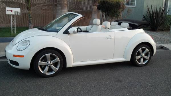2007 TRIPLE WHITE VW BEETLE CONVERTIBLE. ONLY 3000 OF THESE MADE 72k for sale in Costa Mesa, CA – photo 2