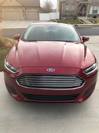 Red Ford Fusion like new - cars & trucks - by owner - vehicle... for sale in South Jordan, UT – photo 3
