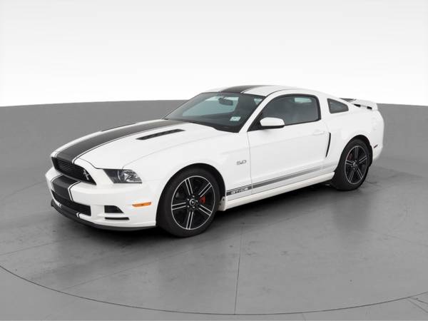 2013 Ford Mustang GT Premium Coupe 2D coupe White - FINANCE ONLINE -... for sale in Glens Falls, NY – photo 3