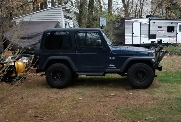 2004 TJ Jeep Wrangler Blue for sale in Londonderry, NH – photo 6