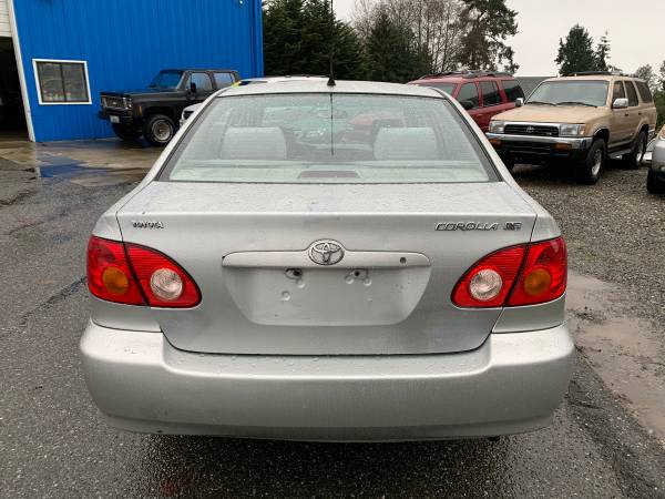 2003 Toyota Corolla CE 1 8L Automatic! Fuel Efficient! We for sale in Lynnwood, WA – photo 6