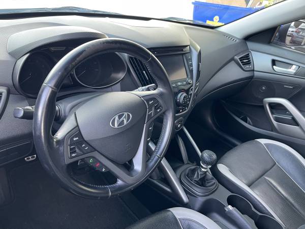 2015 hyundai veloster turbo stick shift - - by dealer for sale in Hollywood, FL – photo 3
