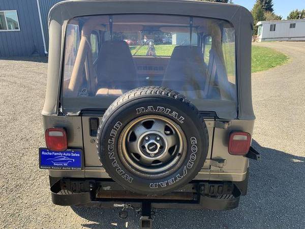 1988 Jeep Wrangler Open Body - - by dealer - vehicle for sale in Sequim, WA – photo 4
