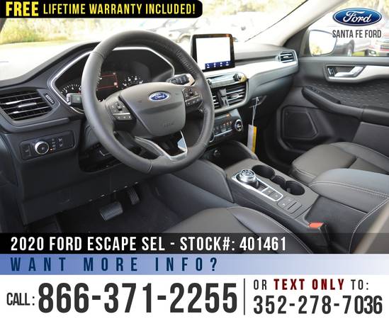 2020 Ford Escape SEL SAVE Over 5, 000 off MSRP! - cars & for sale in Alachua, AL – photo 9