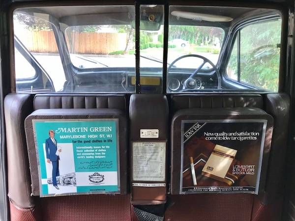 1967 Austin FX4 Diesel London Taxi RHD Vintage Classic Cab - cars & for sale in Ridgefield, OR – photo 13